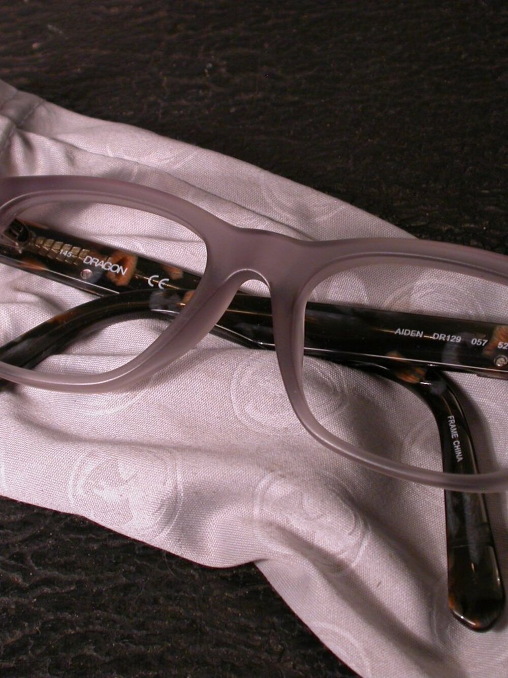 Authentic Dragon Aiden Clear and Tortoise Modern Eyeglasses Frames